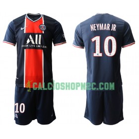 Paris Saint Germain Neymar JR 10 Bambino Maglia Prima 2020/2021 Manica Corta (+ Pantaloncini)